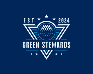 Golf Ball Tournament logo design