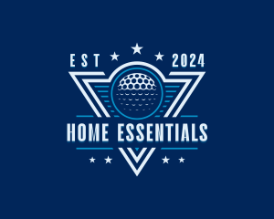 Golf Ball Tournament logo design