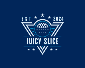 Golf Ball Tournament logo design