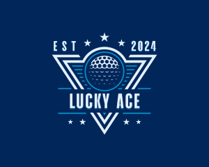 Golf Ball Tournament logo design