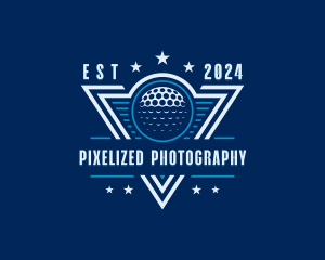 Golf Ball Tournament logo design