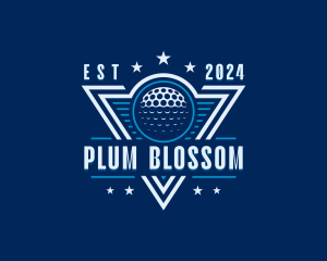 Golf Ball Tournament logo design