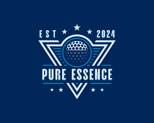 Golf Ball Tournament logo design