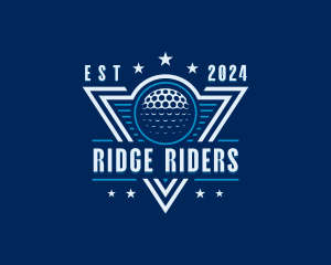 Golf Ball Tournament logo design