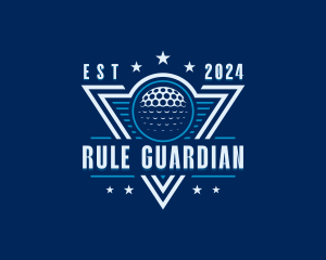 Golf Ball Tournament logo design