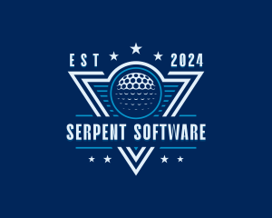 Golf Ball Tournament logo design