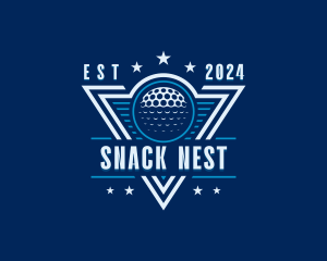 Golf Ball Tournament logo design