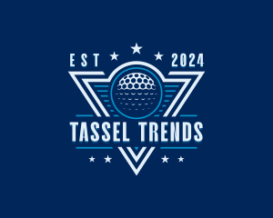 Golf Ball Tournament logo design