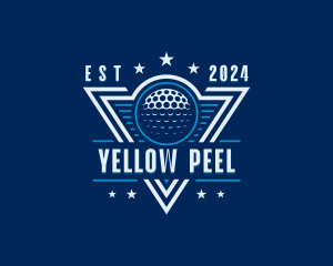 Golf Ball Tournament logo design