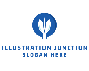 Blue Dart Pin logo
