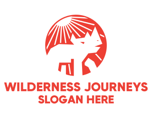 Wild Rhinoceros Safari logo