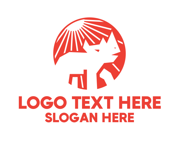 Wild Rhinoceros Safari logo