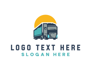 Trucking Cargo Delivery logo