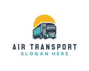 Trucking Cargo Delivery logo design