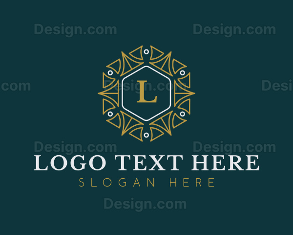 Hexagon Jewelry Boutique Logo