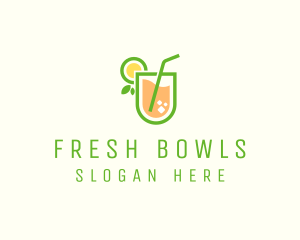 Healthy Juice Beverage  logo design