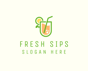 Healthy Juice Beverage  logo design