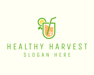 Healthy Juice Beverage  logo design