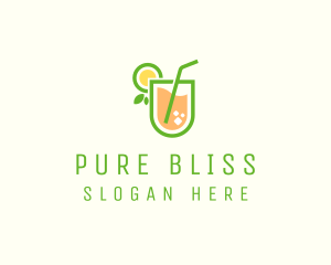 Healthy Juice Beverage  logo design