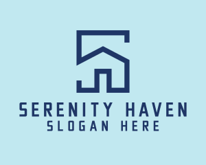 Housing Realty Letter S logo design