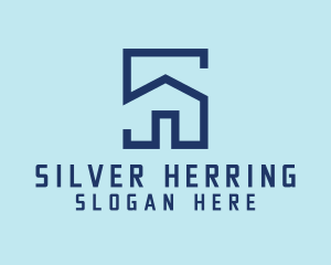 Housing Realty Letter S logo design