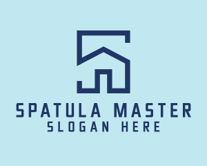 Housing Realty Letter S logo design