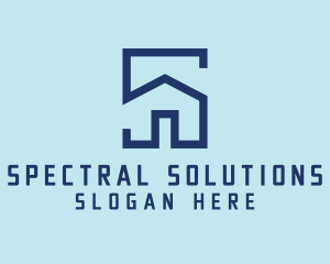 Housing Realty Letter S logo design