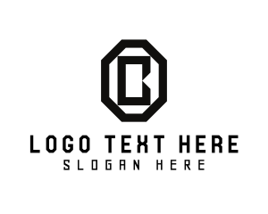 Sleek - Geometric Octagon Letter C logo design