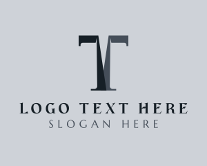 Legal Firm Corporation Letter T logo