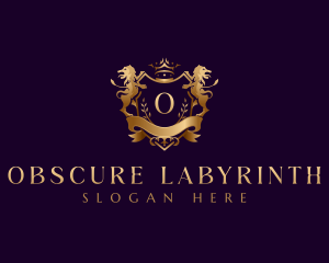 Lion Royalty Decorative logo design