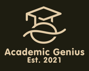 Academic Coffee Bean logo design