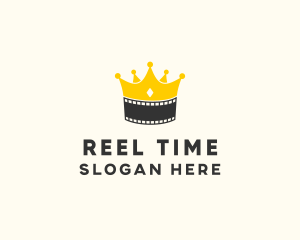 Royal Crown Filmstrip logo design