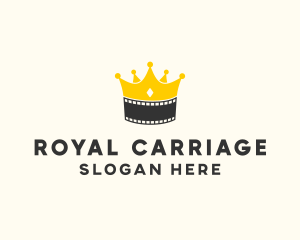 Royal Crown Filmstrip logo design