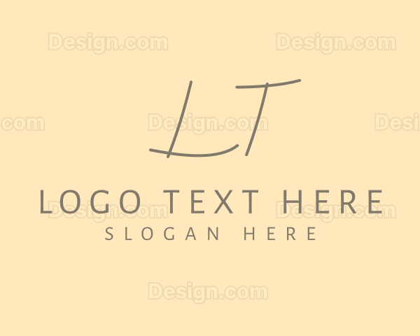 Luxury Elegant Handwritten Logo