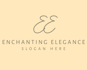 Luxury Elegant Handwritten logo design