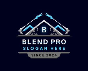 House Cleaning Pressure Washing logo design