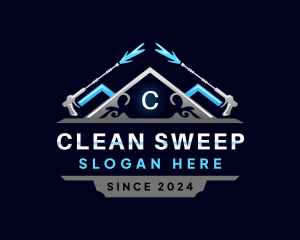 House Cleaning Pressure Washing logo design