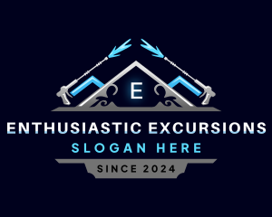 House Cleaning Pressure Washing logo design