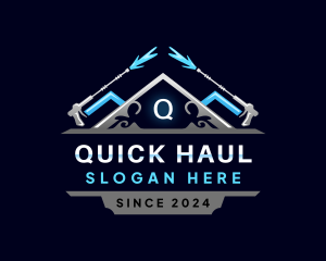 House Cleaning Pressure Washing logo design