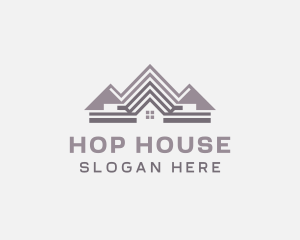 House Roof Residence logo design