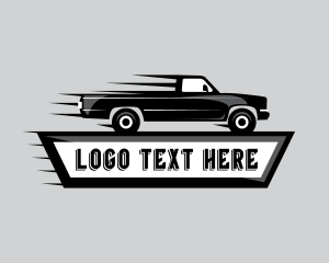 Pickup Car Vehicle logo