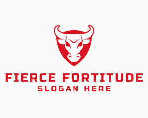 Fierce Bull Head logo