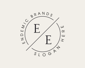 Hipster Apparel Brand logo design