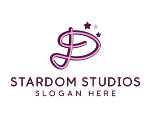 Star Letter D logo