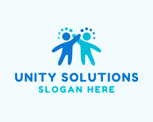 United Social Foundation logo design