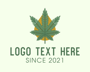 Marijuana Droplet Extract logo