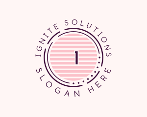 Stripes Beauty Boutique logo design