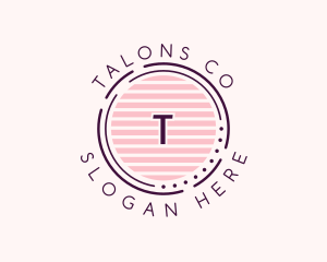 Stripes Beauty Boutique logo design