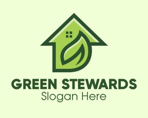 Natural Leaf House logo design