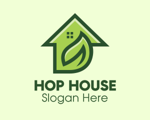 Natural Leaf House logo design